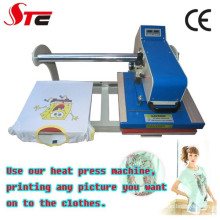 El CE aprobó la sublimación calor prensa maquinaria T camiseta impresión máquinas para la venta